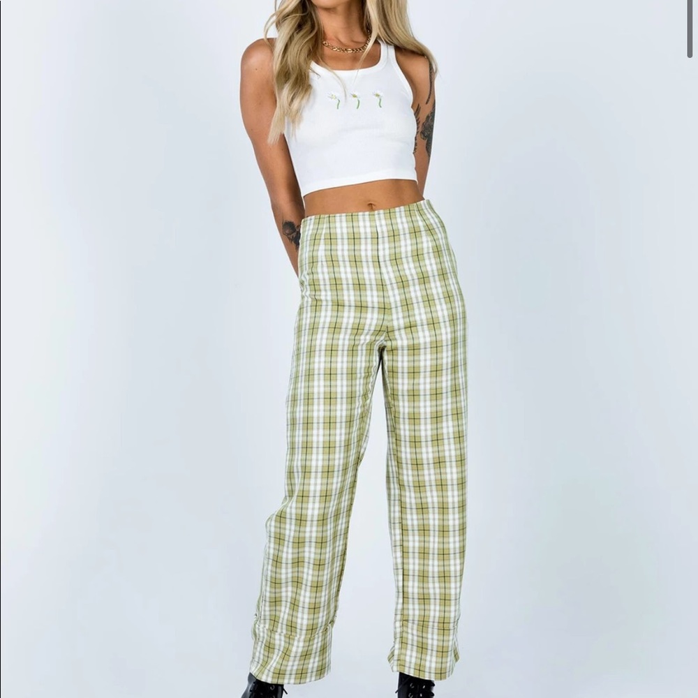 Princess Polly checkered pants